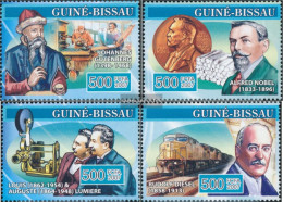 Guinea-Bissau 3476-3479 (complete. Issue) Unmounted Mint / Never Hinged 2007 Inventor - Guinea-Bissau