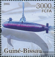 Guinea-Bissau 3303 (complete. Issue) Unmounted Mint / Never Hinged 2005 U-Boats, Seafood - Guinea-Bissau