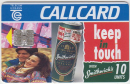 Ireland  Callcard Phonecard - Keep In Touch 'Smithwicks' -  (Chip SC7) - Ierland