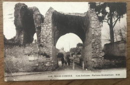 CPA NICE GIMIEZ 06 Les Arènes, Ruines Romaines - Monuments, édifices