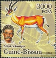 Guinea-Bissau 3222 (complete. Issue) Unmounted Mint / Never Hinged 2005 Flora Africa & A. Schweitzer - Guinea-Bissau