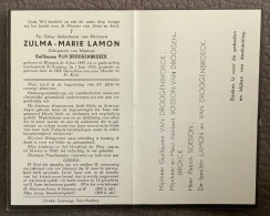 Zulma-Marie Lamon, - Elsegem 1895 / 1955 - Images Religieuses