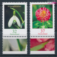 BRD 3655-3656 (kompl.Ausg.) Postfrisch 2022 Freimarken: Blumen (10368926 - Unused Stamps