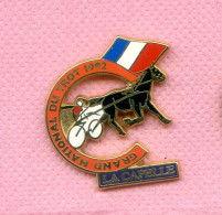 Superbe Pins Cheval Course Hippique Gnt 1992 La Capelle Zamac Starpins I618 - Autres & Non Classés