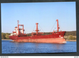 Carte-photo Moderne - Cargo Transport De Grain "TK Venice" Devant La Mailleraye-sur-Seine Et Allant Au Port De Rouen" - Comercio