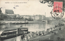 Nantes * La Loire Au Pied Du Château * Bateaux Lavoir Péniche - Nantes