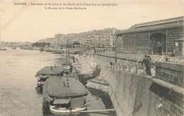 Nantes * Panorama De La Loire Et Des Quais De La Fosse Et Le Marché De La Petite Hollande * Bateau Lavoir - Nantes