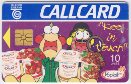 Ireland  Callcard Phonecard - Yoplait Keep In Touch -  (Chip GEM) - Irlande