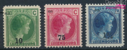 Luxemburg 218-220 (kompl.Ausg.) Postfrisch 1929 Aufdruckausgabe (10368815 - Nuevos