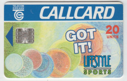 Ireland  Callcard Phonecard - Lifestyle Sports -  (Chip SC7) - Ireland