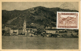 X0113 Austria, Maximum 1947 Durnstein In Der Wachau,  The Church - Maximum Cards