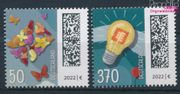 BRD 3714-3715 (kompl.Ausg.) Postfrisch 2022 Welt Der Briefe (10368932 - Neufs