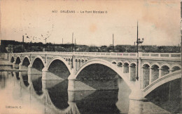 FRANCE - Orleans - Vue Sur Le Pont Nicolas II  - Vue Panoramique - Carte Postale Ancienne - Orleans