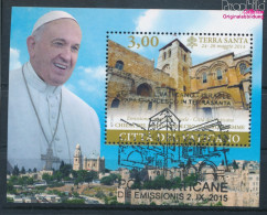 Vatikanstadt Block49 (kompl.Ausg.) Gestempelt 2015 Reisen (10368639 - Used Stamps