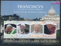 Vatikanstadt Block50 (kompl.Ausg.) Gestempelt 2016 Papst Franziskus (10368637 - Used Stamps