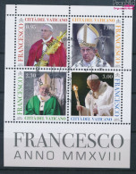 Vatikanstadt Block55 (kompl.Ausg.) Gestempelt 2018 Papst Franziskus (10368631 - Gebruikt