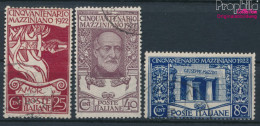 Italien 157-159 (kompl.Ausg.) Gestempelt 1922 Giuseppe Mazzini (10368604 - Gebraucht