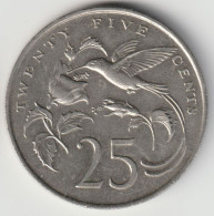 JAMAICA 1987: 25 Cents, KM 49 - Jamaique