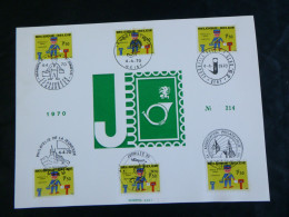 BELG.1970 1528 FDC ECHOPHIL FIRST DAY CARD : "Jeugdfilatelie- Philatélie De La Jeunesse" - 1961-1970