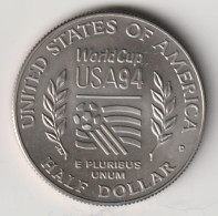 U.S.A. 1994: 1/2 Dollar, World Cup, KM 246 - Herdenking