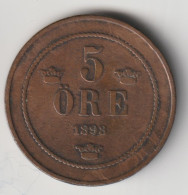 SVERIGE 1898: 5 Öre, KM 757 - Schweden