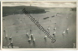 Berlin-Wannsee - Luftbild - Segelboote - Foto-Ansichtskarte - Verlag Klinke & Co Berlin - Wannsee