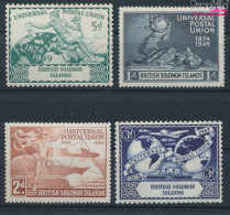 Salomoninseln 76-79 (kompl.Ausg.) Postfrisch 1949 75 Jahre UPU (10368526 - Salomon (Iles 1978-...)