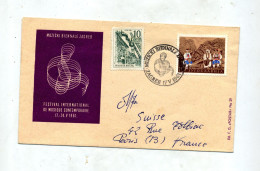 Lettre Cachet Zagreb Festival Musique - Lettres & Documents