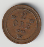 SVERIGE 1898: 2 Öre, KM 746 - Suecia