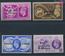 Bahrain 66-69 (kompl.Ausg.) Postfrisch 1949 75 Jahre UPU (10368501 - Bahrein (...-1965)