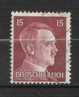 ALLEMAGNE   TROISIÈME REICH " N  °   713  " HITLER " - Used Stamps