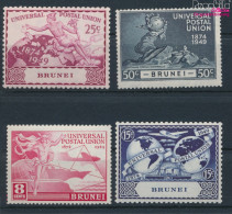 Brunei 74-77 (kompl.Ausg.) Postfrisch 1949 75 Jahre UPU (10368499 - Brunei (1984-...)