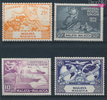 Malaysia - Malakka 23-26 (kompl.Ausg.) Postfrisch 1949 75 Jahre UPU (10368493 - Malacca