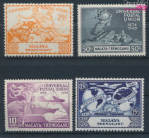 Malaysia - Terengganu 50-53 (kompl.Ausg.) Postfrisch 1949 75 Jahre UPU (10368486 - Trengganu