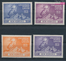 Neue Hebriden 133-136 (kompl.Ausg.) Postfrisch 1949 75 Jahre UPU (10368484 - Nuovi