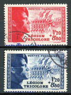 BF-14 France N° 565 + 566 Oblitéré à 10% De La Cote.   A Saisir !!!. - Used Stamps