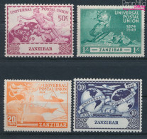 Sansibar 202-205 (kompl.Ausg.) Postfrisch 1949 75 Jahre UPU (10368477 - Nuevos