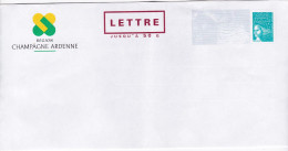 M1  LETTRE   LUQUET  Bleu 50 G, REGION CHAMPAGNE ARDENNE - PAP : Altri (1995-...)