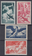 TIMBRE FRANCE POSTE AERIENNE MYTHOLOGIE N° 16/19 NEUFS ** GOMME SANS CHARNIERE - 1927-1959 Nuovi