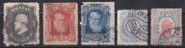 Brasilien - Kleines Lot Aus 1866 - 1891 - Gestempelt Used - Usati