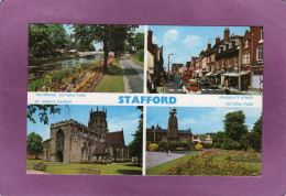 STAFFORD Multiview The Bridge Victoria Park Greengate Street St Mary's Church   Victoria Park - Other & Unclassified