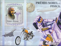 Guinea-Bissau Miniature Sheet 530 (complete. Issue) Unmounted Mint / Never Hinged 2005 Nobel Laureates - Physics - Guinea-Bissau