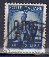 Italien / Triest Zone A - 1947 - Serie Demokratie, Nr. 7, Gestempelt / Used - Afgestempeld