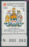 Malteserorden (SMOM) I (kompl.Ausg.) Nicht Ausgegeben Postfrisch 1993 Repubblica Del Canada (10368443 - Malta (...-1964)