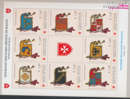 Malteserorden (SMOM) 1186-1193 Kleinbogen (kompl.Ausg.) Postfrisch 2011 Flaggen Der Alten Sprachen (10368181 - Malta (...-1964)