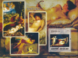 Guinea-Bissau Miniature Sheet 475 (complete. Issue) Unmounted Mint / Never Hinged 2005 Paintings (act) - Guinea-Bissau