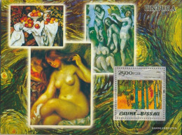 Guinea-Bissau Miniature Sheet 473 (complete. Issue) Unmounted Mint / Never Hinged 2005 Paintings (Impressionists) - Guinea-Bissau