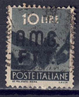 Italien / Triest Zone A - 1947 - Serie Demokratie, Nr. 10, Gestempelt / Used - Used