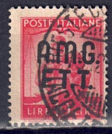 Italien / Triest Zone A - 1947 - Serie Demokratie, Nr. 11, Gestempelt / Used - Usados