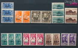 Namibia - Südwestafrika 230-245 Dreierstreifen Und Paare (kompl.Ausg.) Postfrisch 1942 Rüstungsbilder (10368364 - Südwestafrika (1923-1990)